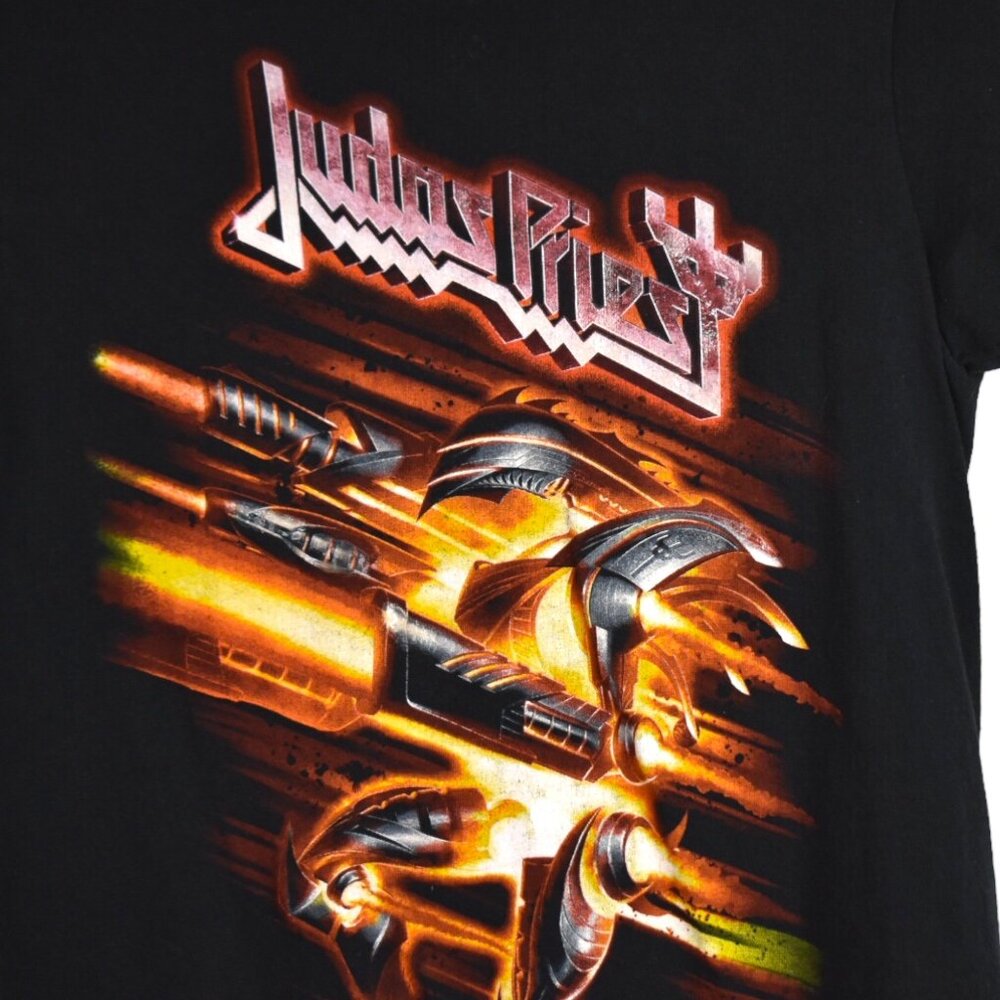 Judas Priest Tee S Unisex Adult Firepower Tour 2018 Graphic Rock Band Shirt - Picture 3 of 7